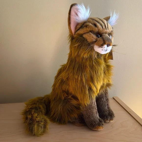 Mrs Norris Plush Cat from Harry Potter - stuffed animal- brand new